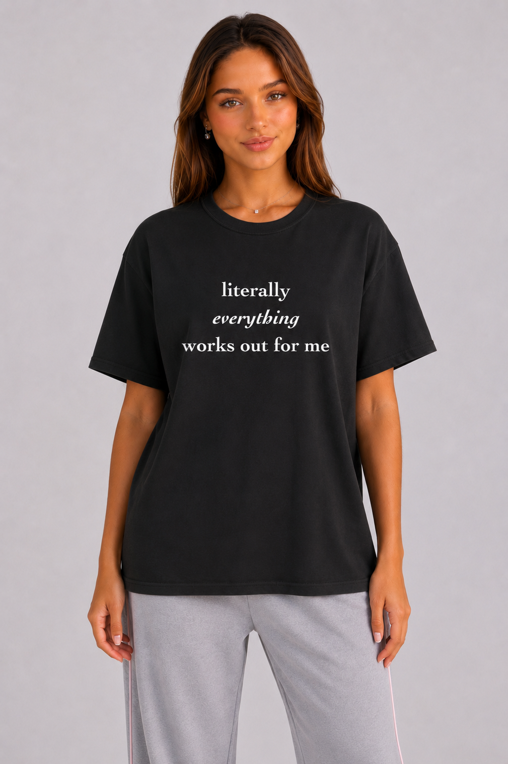 Literally Everything Works Out - Cotton Tee