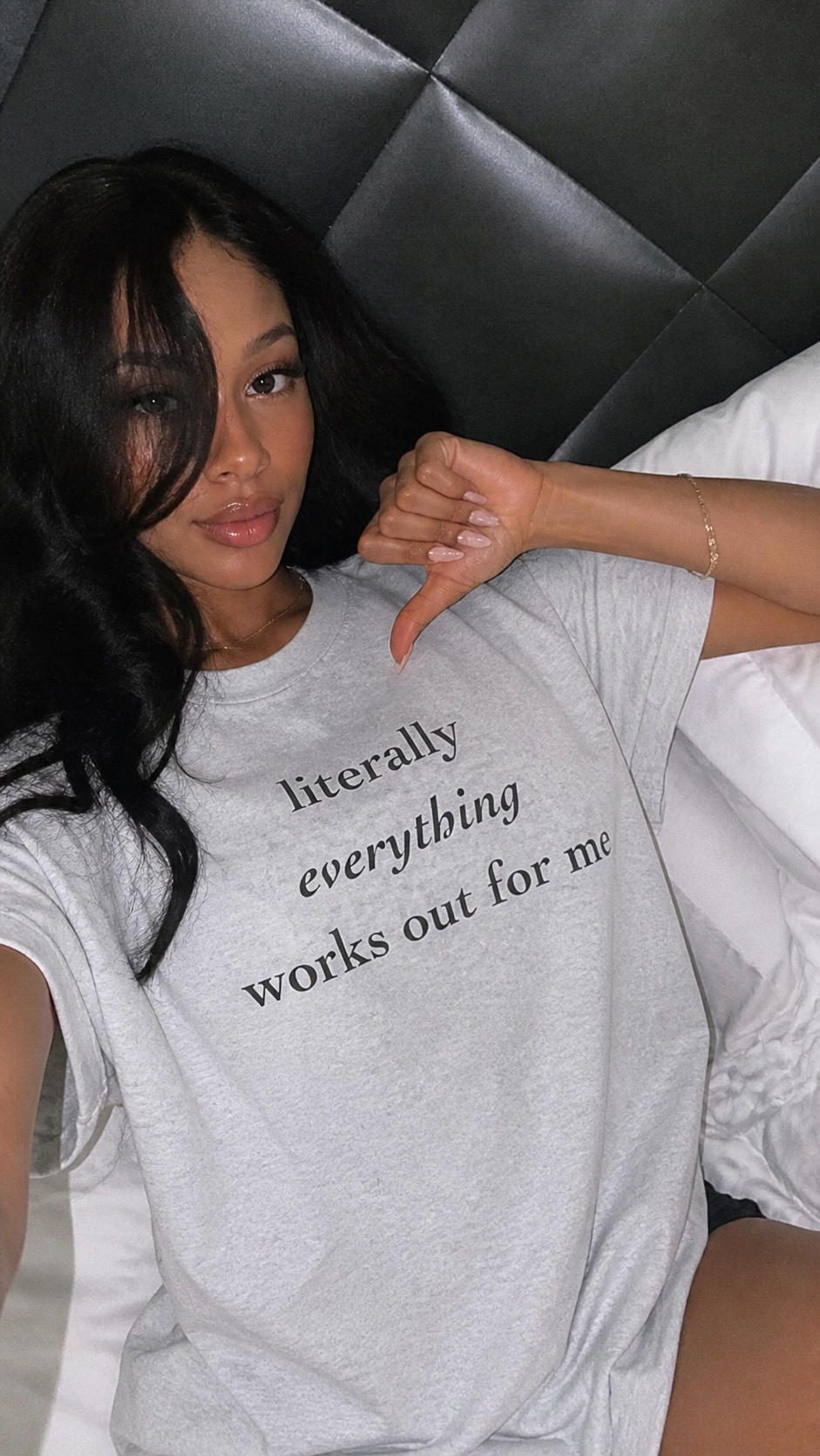 Literally Everything Works Out - Cotton Tee